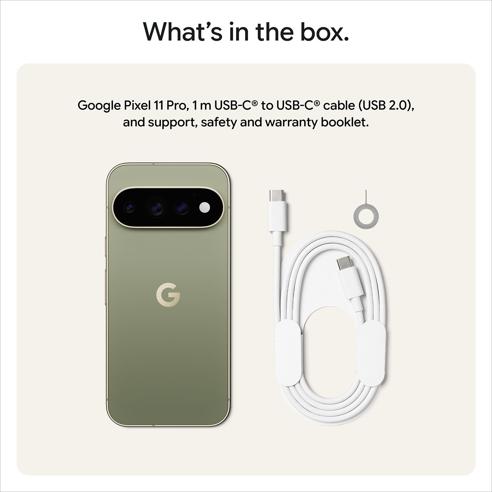 Buy Google Pixel 11 Pro 5G (16GB RAM, 512GB, Olive) Online - Croma